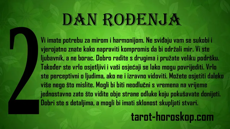 Broj životnog puta 2