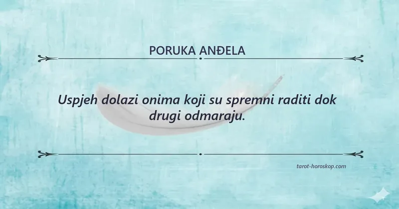 Anđeoska poruka 321