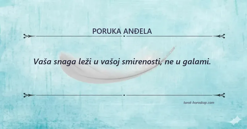 Anđeoska poruka 556