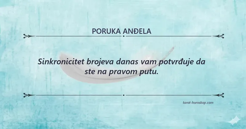 Anđeoska poruka 598
