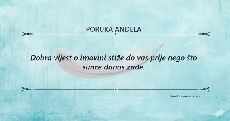Anđeoska poruka 695