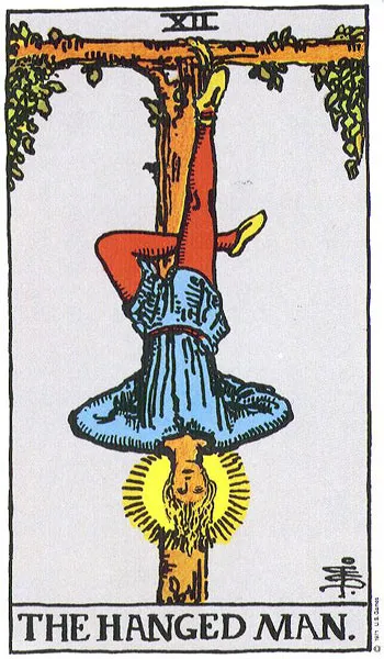 Tarot karta Obješeni (čovjek)