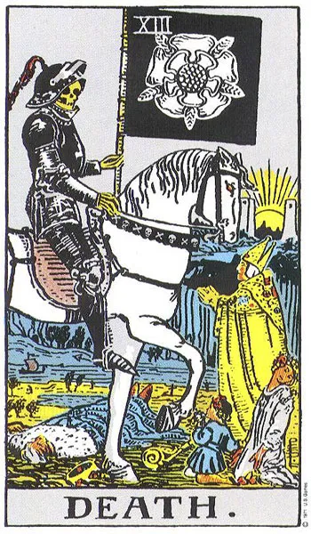 Tarot karta Smrt