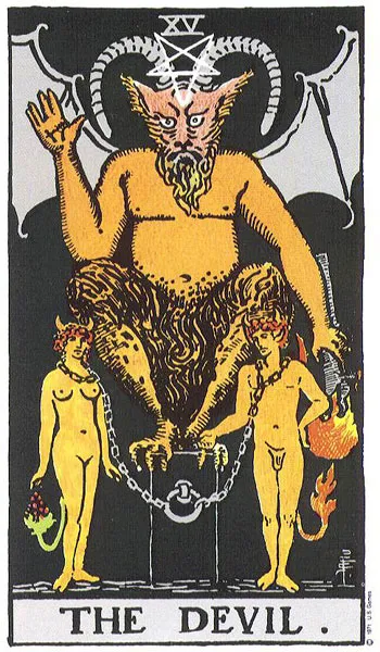 Tarot karta Vrag